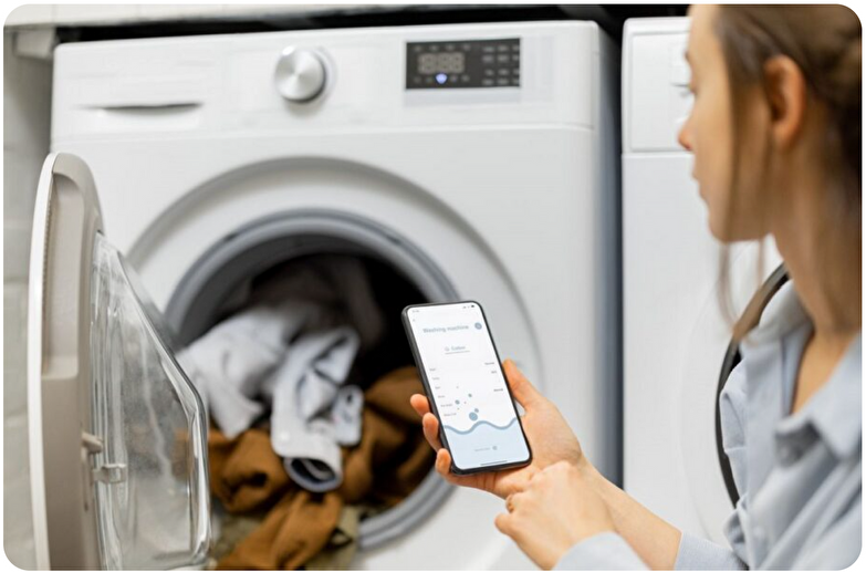 مصرف ۳.۷ گیگابایت اینترنت روزانه در ماشین لباسشویی ال‌جی می تواند انجام پذیرد