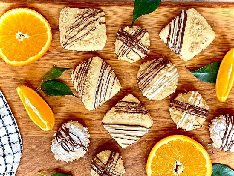 طرز تهیه شیرینی پرتقالی، یک شیرینی خوشبو و خوشمزه برای نوروز  که باید بلد باشیم