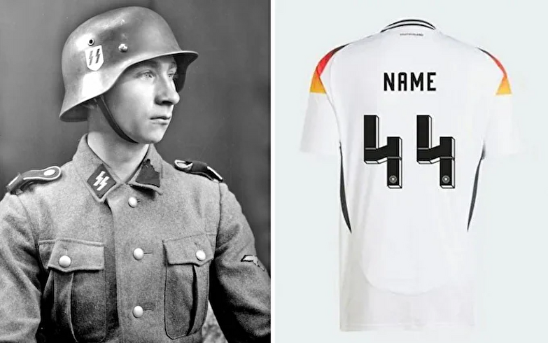 دردسر لباس شماره ۴۴ تیم ملی فوتبال آلمان برای آدیداس به خاطر شباهت به نماد نازی ها داستان چیست؟